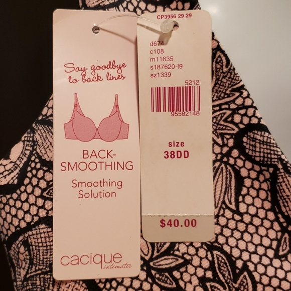 Lane bryant Back Smoothing Bra Size 38 DD - Picture 5 of 5